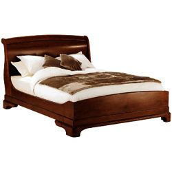 Willis & Gambier Lille Low End Sleigh Bed, Double